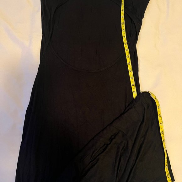 Ripe M Black Open Back Maxi Dress - Picture 7 of 8